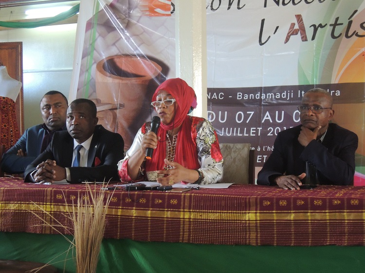 image 1er Salon national de l’artisanat / Mme Rahamatou Goulam dresse un bilan globalement positif